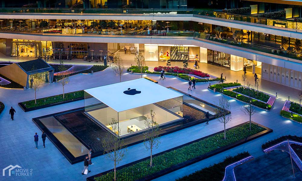 The world famous brand TOD'S store in Zorlu Center, Istanbul