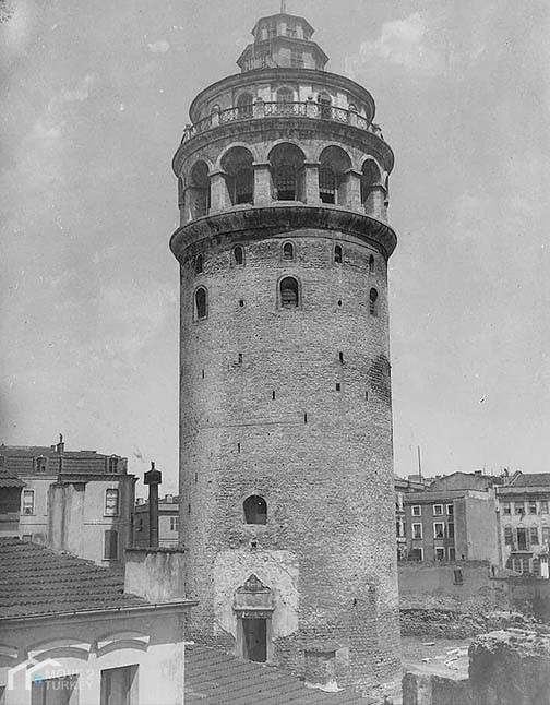 Galata Tower Old Photo