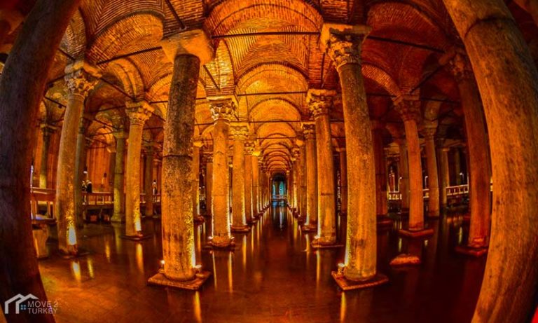 Basilica Cistern in Istanbul – underwater palace