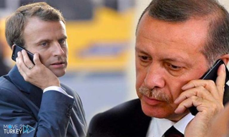 A phone call between Macron and Erdogan regarding the Eastern Mediterranean