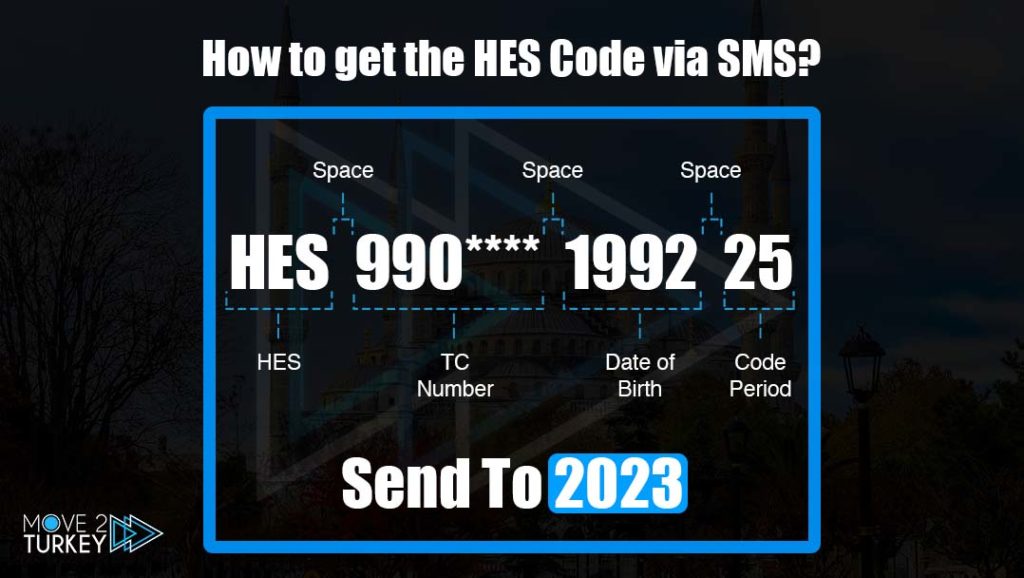 in details how to get the hes code in turkey move 2 turkey
