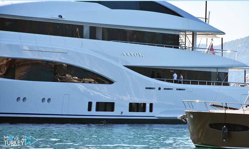 yacht named arrow