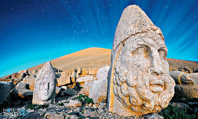 Mount Nemrut in Turkey
