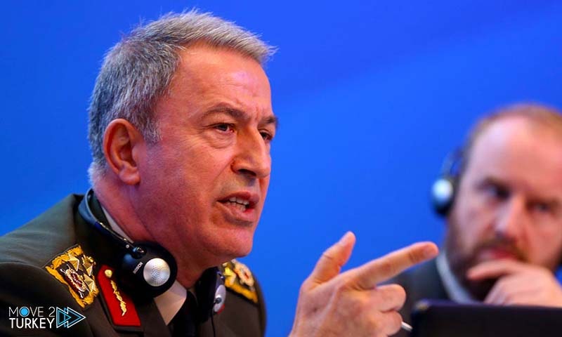 Turkish Defense Minister Halusi Akar