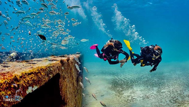 Scuba diving in Turkey – the best places to dive in Turkey