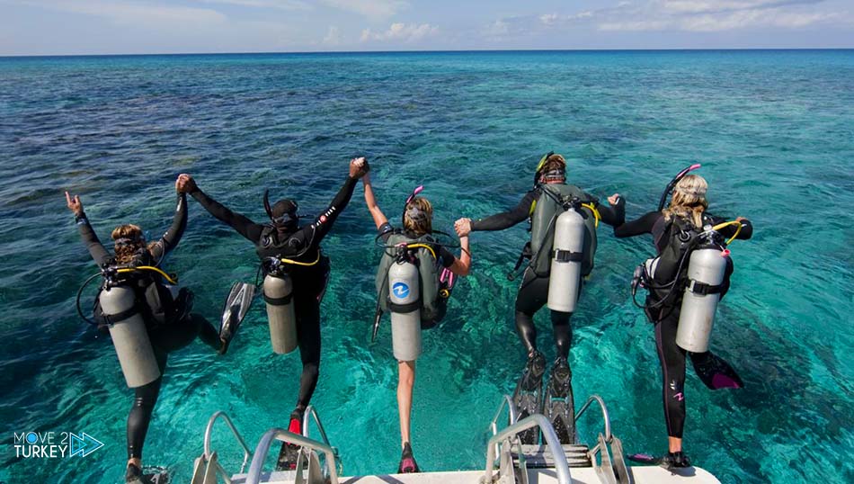 diving in Antalya