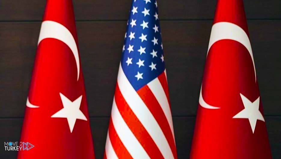 Turkish American flag