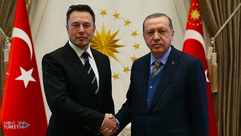 A phone conversation between Erdogan and Elon Musk