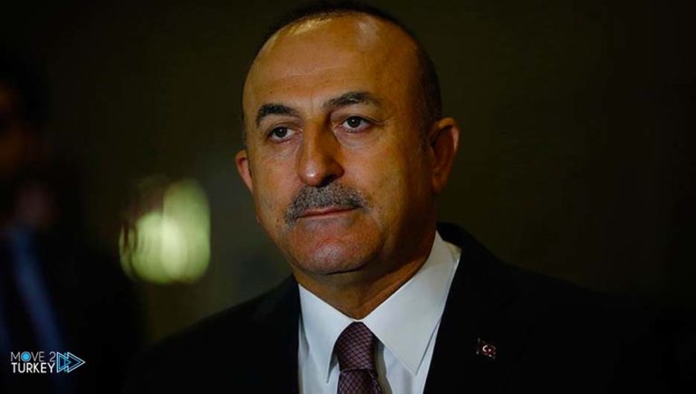 Cavusoglu criticizes the West’s contradictory positions