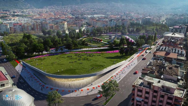 Converting an abandoned sports stadium into a park in Turkey