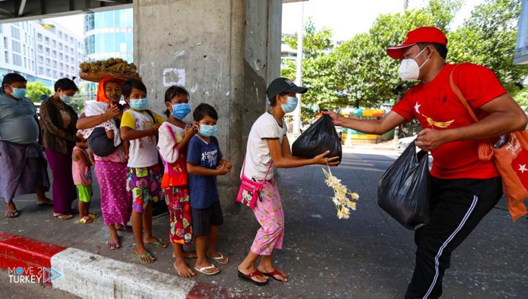 Half of the population may be below the poverty line in Myanmar