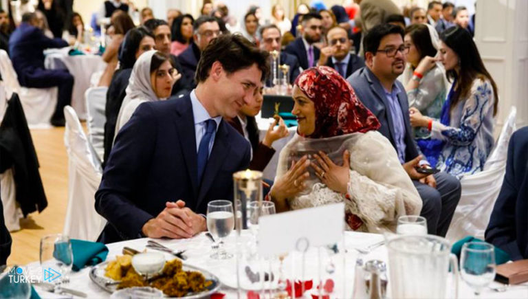 A strolling Iftar in Canada in the holy month of Ramadan