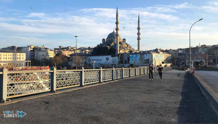 The ending of an 82-hour curfew in Turkey