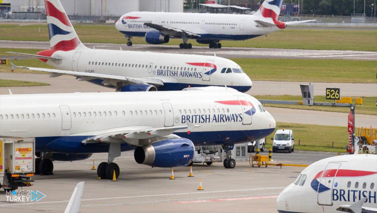 When will the resumption of flights be announced for travel in Britain?