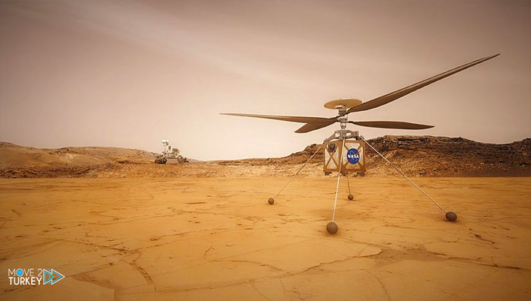 NASA prepares to fly the first helicopter to Mars Planet for the first time