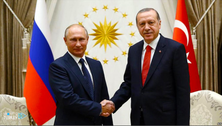 President Erdogan meets with President Putin on Palestine