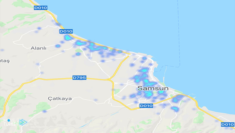 Samsun’s city goal is to turn to blue on the map