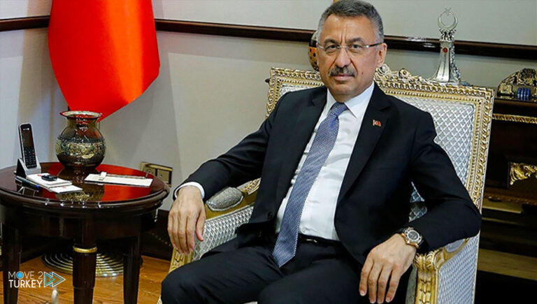 Turkish Vice President receives the Chinese Ambassador to Ankara