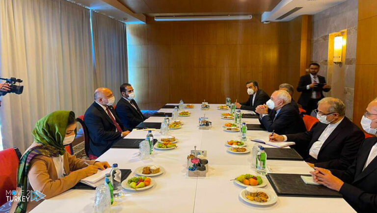 Çavuşoğlu holds a meeting with his Iranian and Afghan counterparts