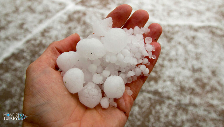 Heavy hail warning for Istanbul from meteorology