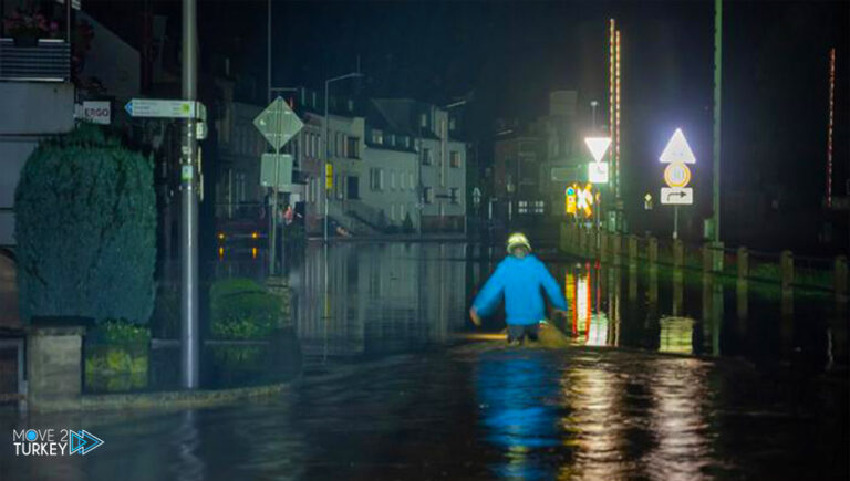 Germany.. 30 missing in the collapse due to torrential rains