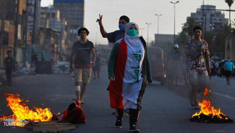 Iraq… A protester was killed and 9 injured in clashes with security