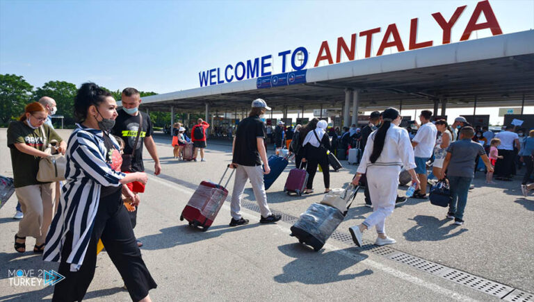 Since the lifting of restrictions.. 20,000 Russian tourists arrive at Antalya