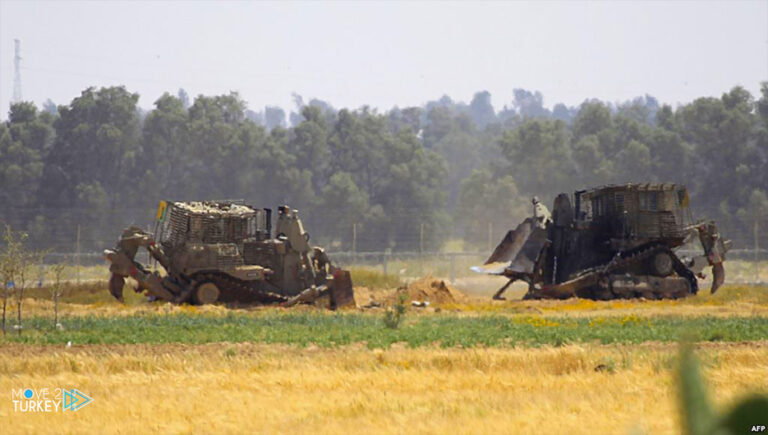 The limited incursion of Israeli military vehicles south of Gaza