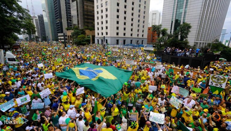 Thousands rally to demand the impeachment of Brazil’s president