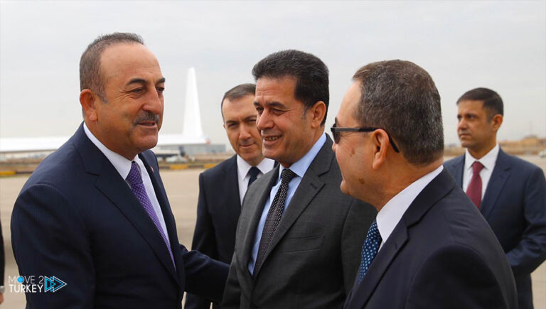 Çavuşoğlu arrives in Baghdad for the Neighboring Countries Summit