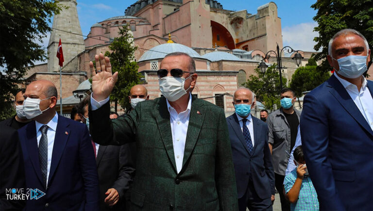 Erdogan pays an inspection visit to the affected Kastammonu state