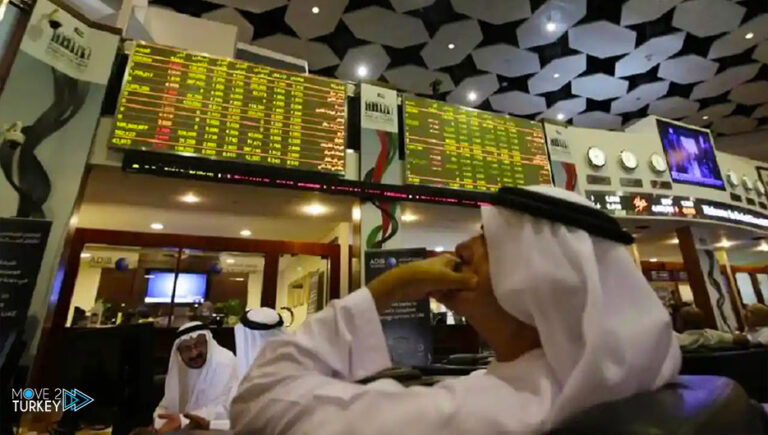 A semi-collective decline in the Gulf stock exchanges, led by Dubai