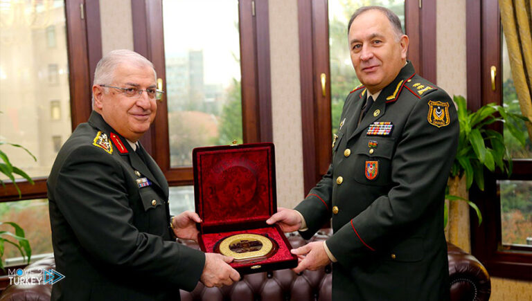 Ankara… Turkish Chief of Staff meets his Azerbaijani counterpart