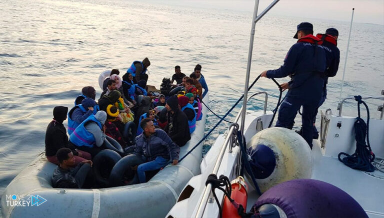 The Returning 306 irregular migrants to Turkish territorial waters