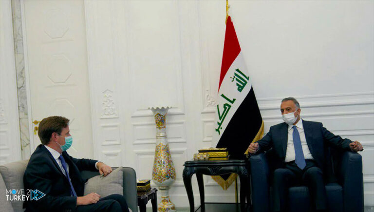 The Iraqi National Security Adviser discusses with the Ambassador of Turkey