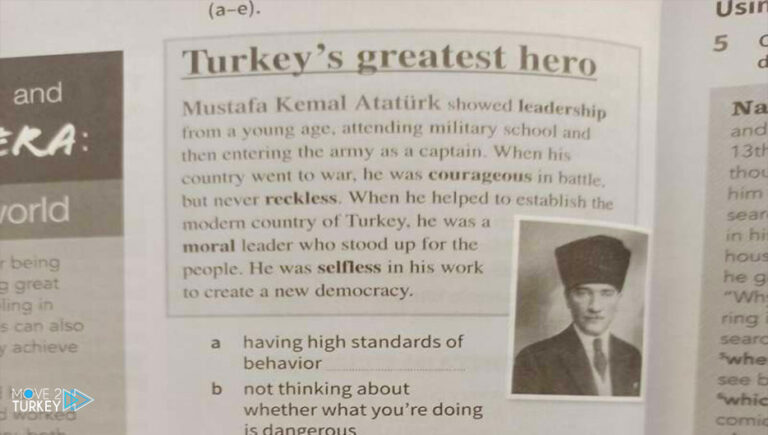 The Ministry of Education in Cyprus withdraws a textbook on Ataturk