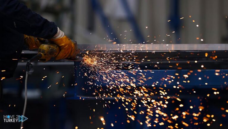 Turkey… The industrial production index rose 8.7 percent in July