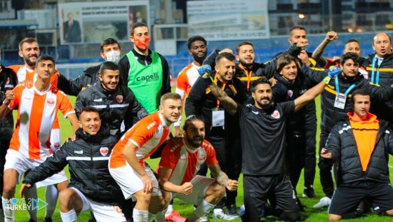 Turkish football… Adanaspor defeats Gaziantep by a clean four