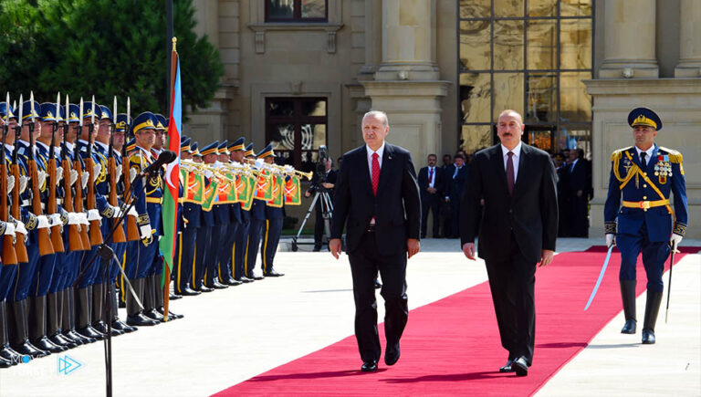 الرئيس أردوغان يحتفل بعيد استقلال أذربيجان