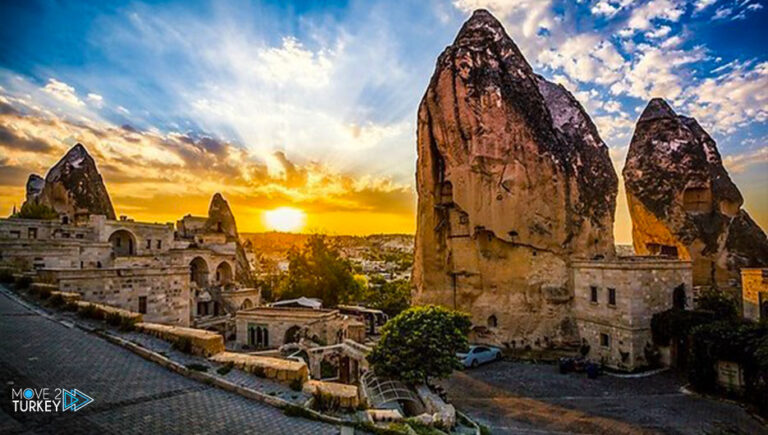 Tourists from Moldova explore Turkish Cappadocia