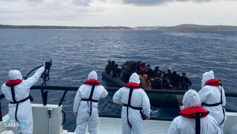 Turkey… Rescued 50 irregular migrants forced by Greece to return