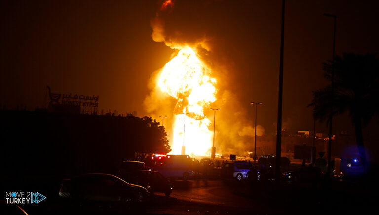 Turkey..an explosion in the oil pipeline in Kahramanmaraş