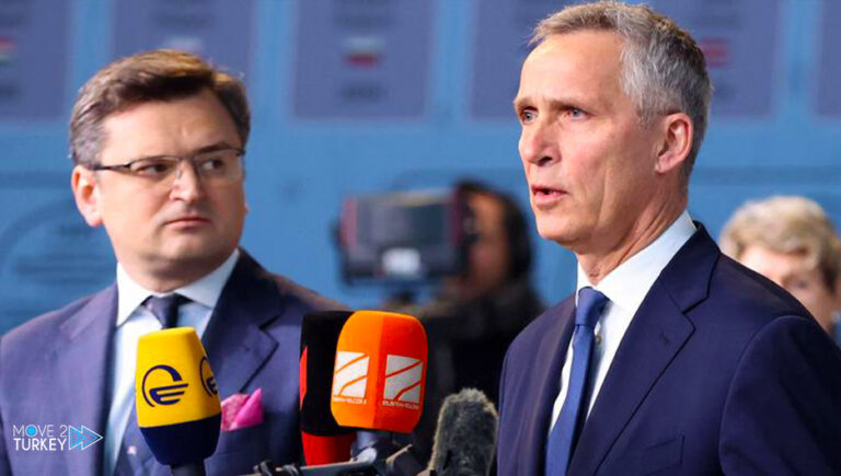 NATO foreign ministers stand in solidarity with Ukraine