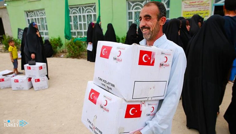 Turkey continues to distribute Ramadan aid in Palestine