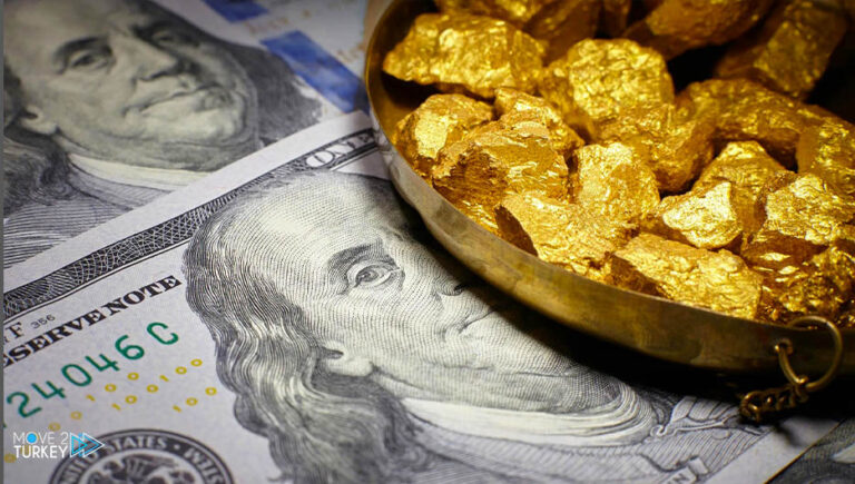 Gold prices open lower amid the dollar’s strength