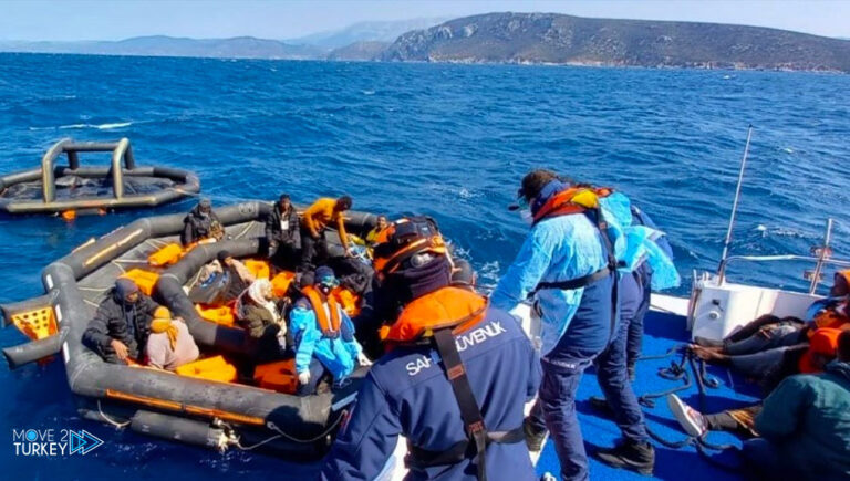 Turkish coast guard rescues 37 migrants forcibly returned by Greece