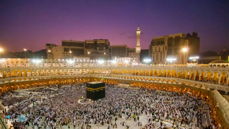 From Turkey.. The first group of pilgrims enters Makkah Al-Mukarramah