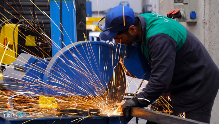 Turkey.. The industrial production index rose 10.8 percent in April