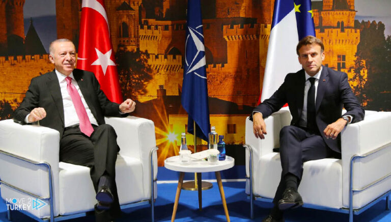 Erdogan and Macron discuss the quartet meeting on Ukraine grain