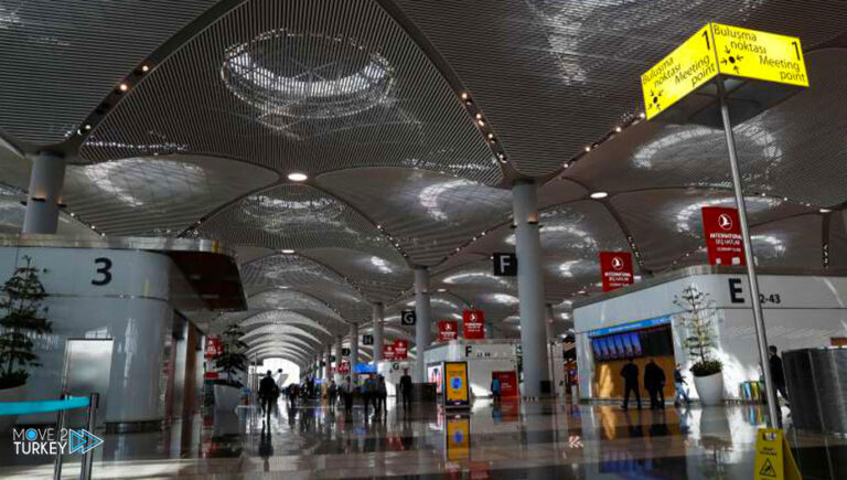 Istanbul Airport is the first in Europe with the number of daily flights